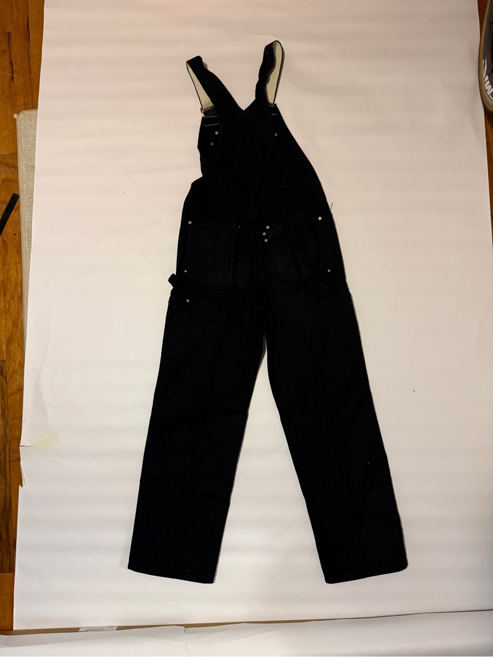 Carhartt Black Doubleknee Overalls